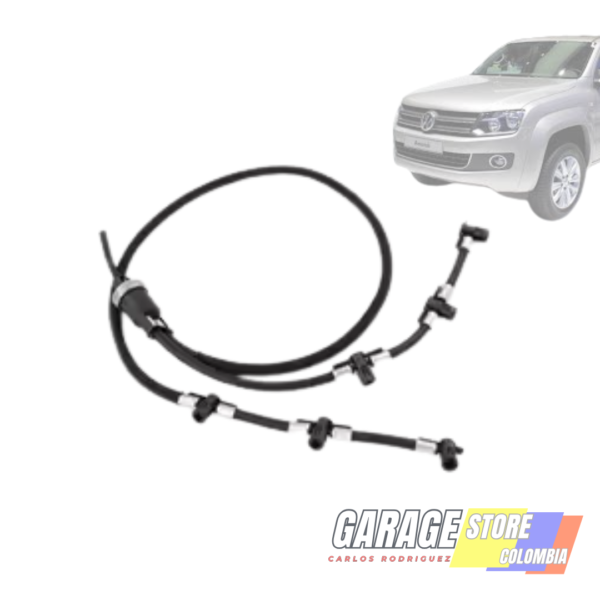 Manguera de retorno de combustible diésel para VW AMAROK/TOUAREG AUDI A4 B7 A5 A6 C6 Q7 2005-2011 059130218 C