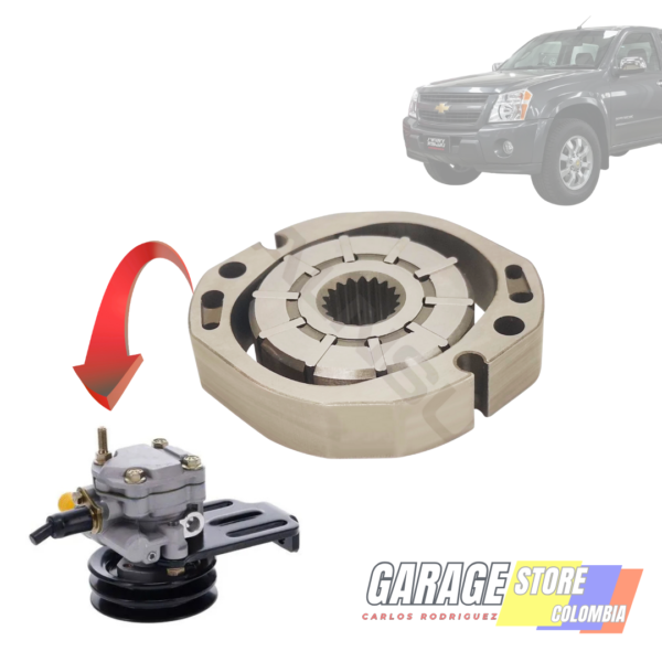 Rotor de bomba de dirección hidráulica, D/Max, Mitsubishi