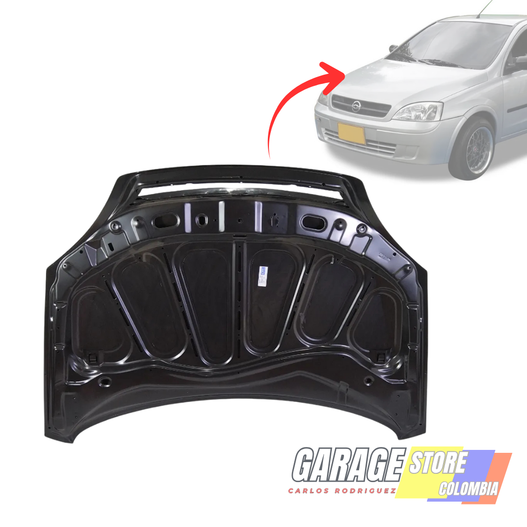 Capot Chevrolet Corsa Evolution 2003 A 2007 Taiwan - Imagen 2