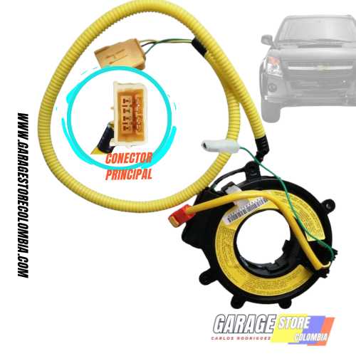 Cinta para airbag o pito Chevrolet D/max 2010-2016 - Imagen 2