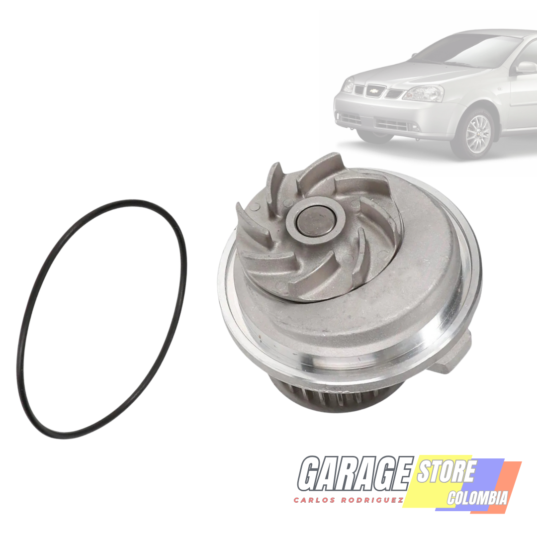 Bomba Agua Chevrolet Optra 1.8 2 Serie (25D-Correa 169D) - Imagen 3