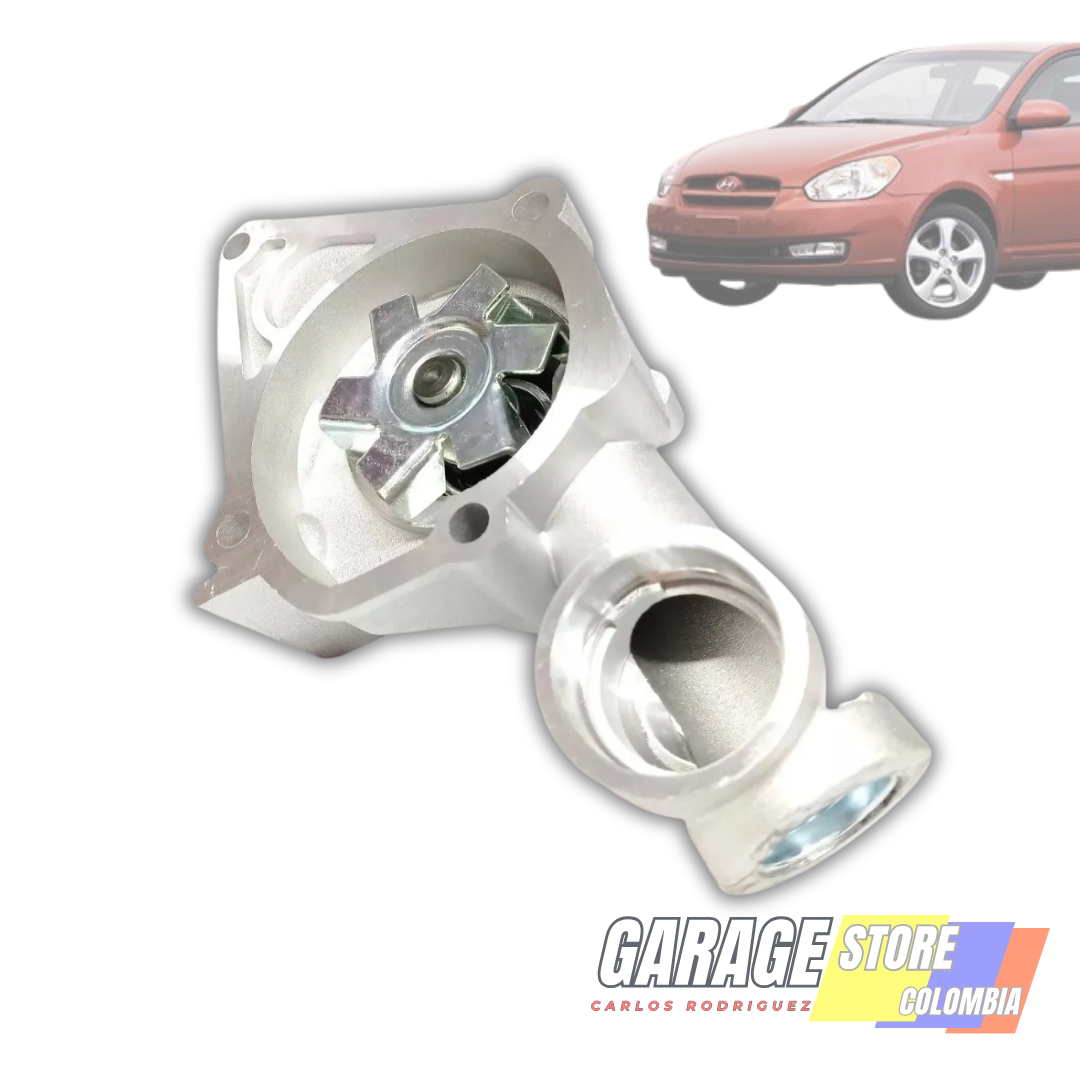 Bomba Agua Para Hyundai Accent Verna Gyro 1.3 1.5 12v - Imagen 3