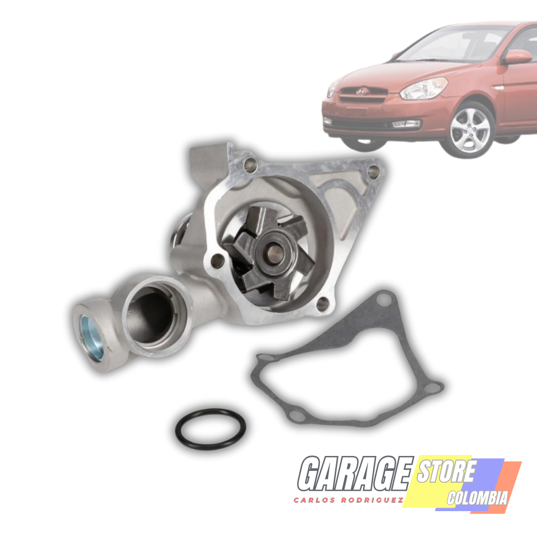Bomba Agua Para Hyundai Accent Verna Gyro 1.3 1.5 12v - Imagen 2