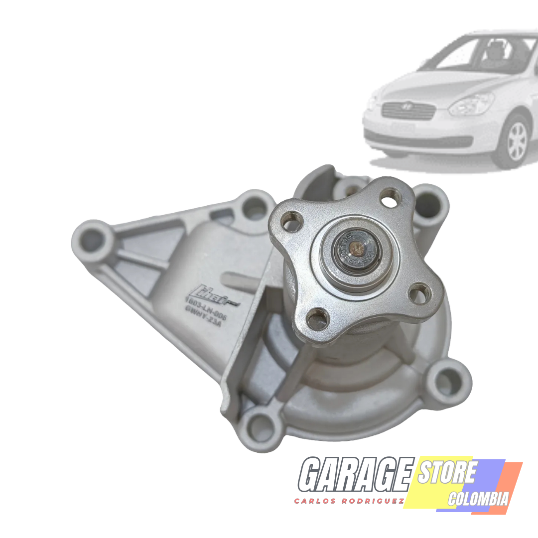 Bomba Agua Para Hyundai Getz 1.4 / 1.6 / Vision / Rio Xcite - Imagen 2