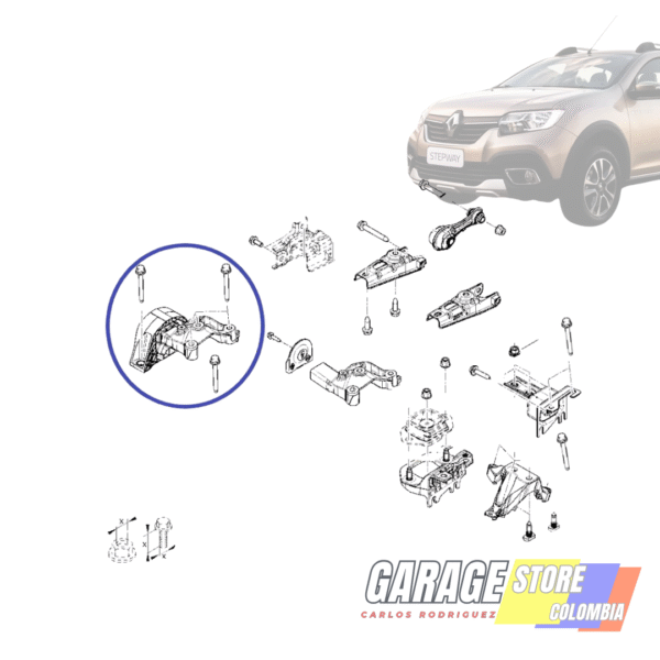 Soporte Motor Derecho Renault Sandero 16v / Stepway 16v