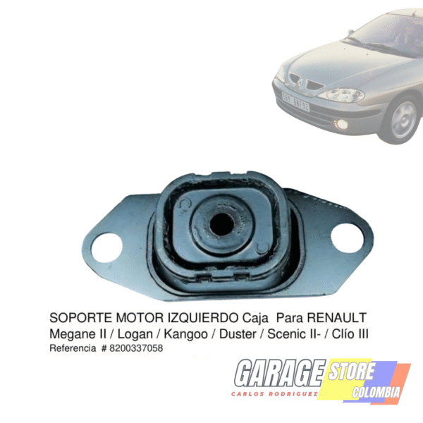 Soporte Motor Caja Izquierdo Renault Duster Kangoo Megane