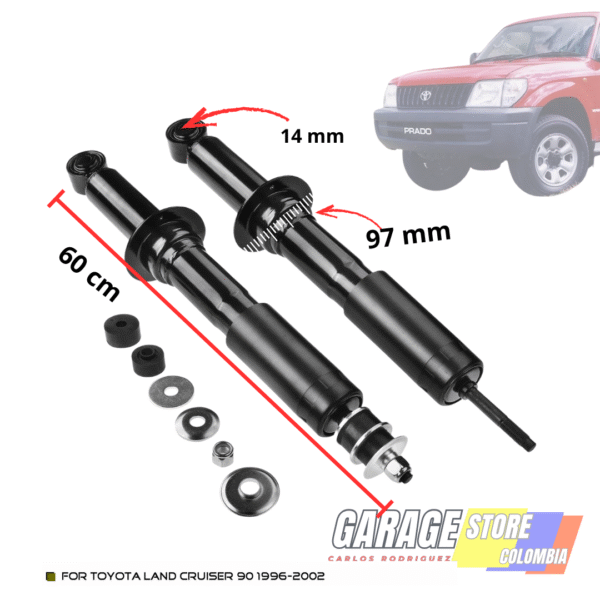 Amortiguadores Delanteros Toyota Prado L/R (juego X2)