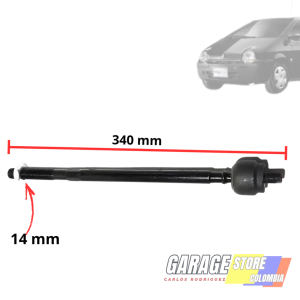 Brazo Axial Renault Twingo Il 12x14x340 (juego x2)