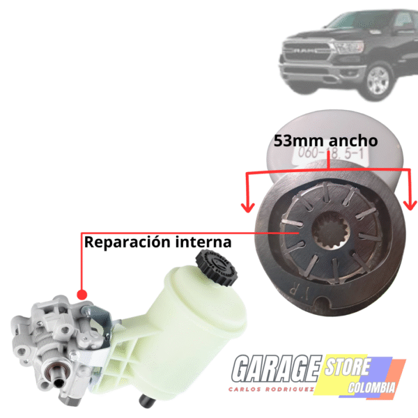 Rotor de bomba hidráulica vigo alta-Ram