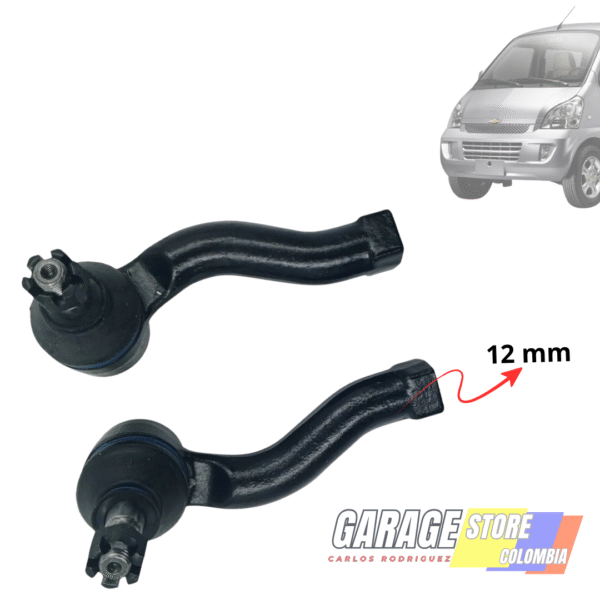 Kit X2 Terminal Direccion derecho-izquierdo Chevrolet Van N200 N300