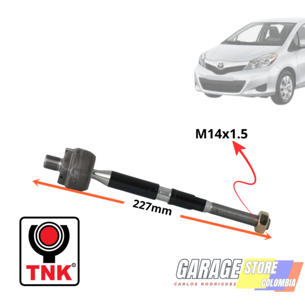 AXIAL DERECHO/IZQUIERDO MAZDA 2 – SKY ACTIVE, TOYOTA YARIS