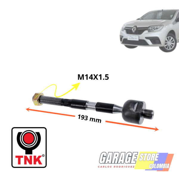 AXIAL DERECHO/IZQUIERDO RENAULT LOGAN I / LS, SANDERO I, STEPWAY I, DACIA LOGAN I / LS