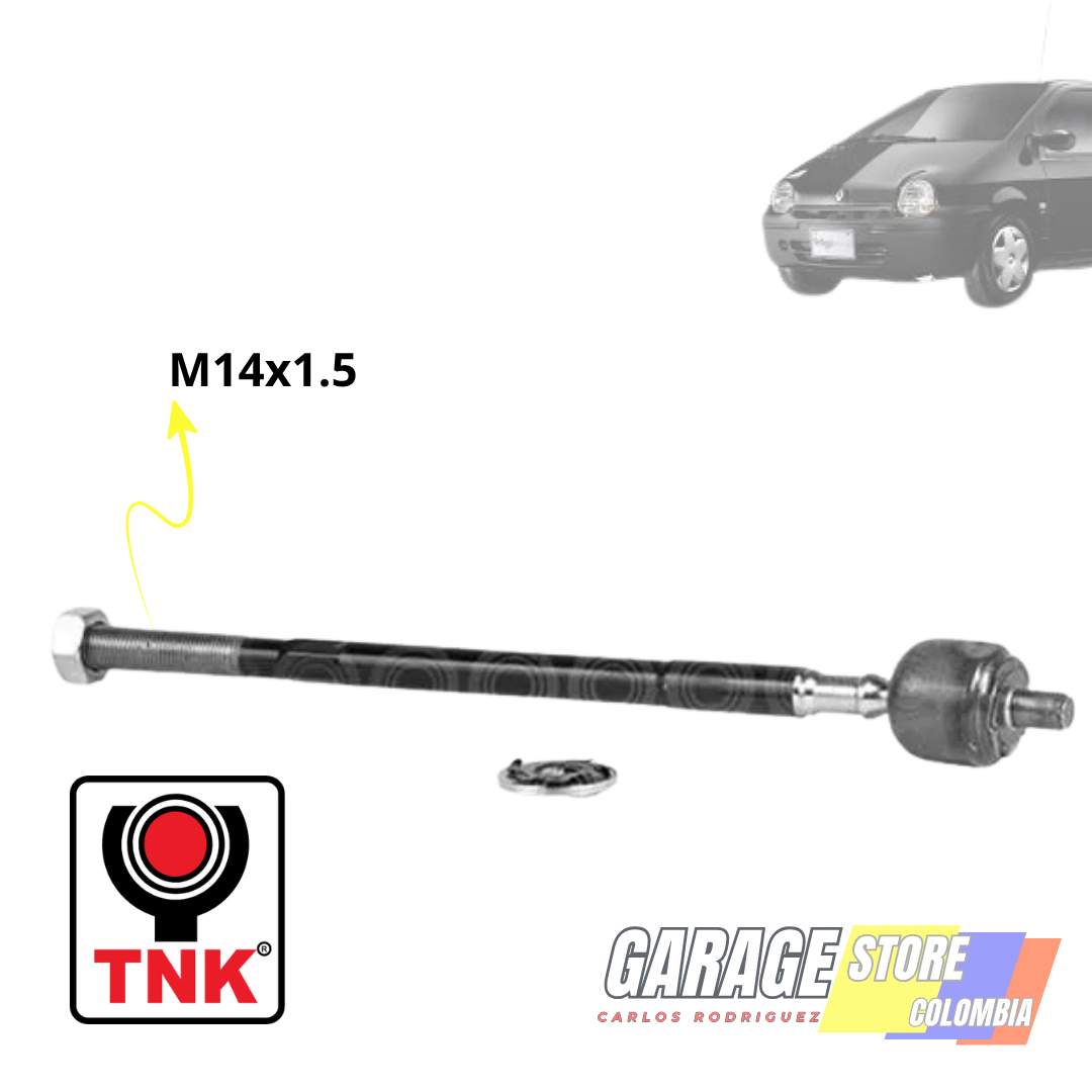 AXIAL DERECHO/IZQUIERDO Renault Twingo Il 12x14x340 - Imagen 2