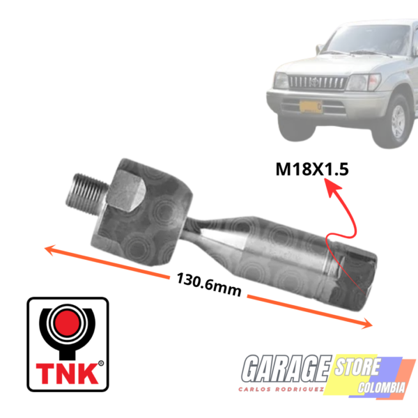AXIAL DERECHO/IZQUIERDO TOYOTA 4 RUNNER II (N120-130),4 RUNNER III (N180),LAND CRUISER – J100,LAND CRUISER PRADO II – J90,TACOMA I