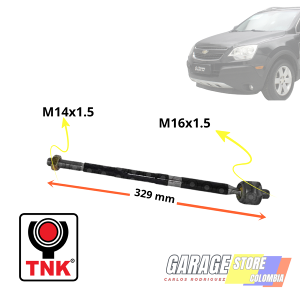 AXIAL DER/IZQ CHEVROLET COBALT II, ONIX I, SONIC–AVEO T300,CAPTIVA SPORT, GRAND VITARA II (VITARA III),  (2011-2019)