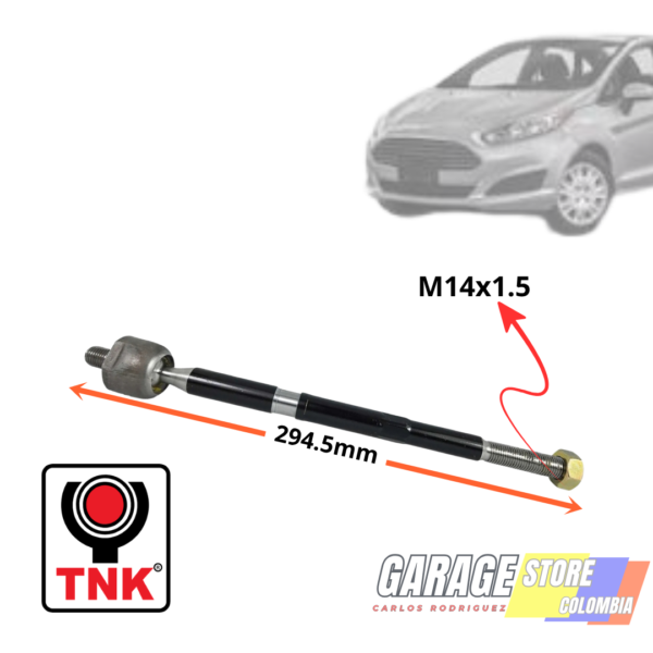 AXIAL INFERIOR DERECHA/IZQUIERDA FORD FIESTA VI, MAZDA 2 – (II) DE, FIGO, Ka