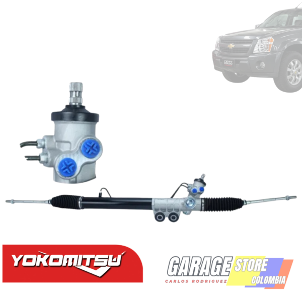 CAJA DIRECCION HIDRAULICA C/AXIALES C/GPOLVO 4X4 CHE D-MAX/S10/RT50 2.5L (14-19)