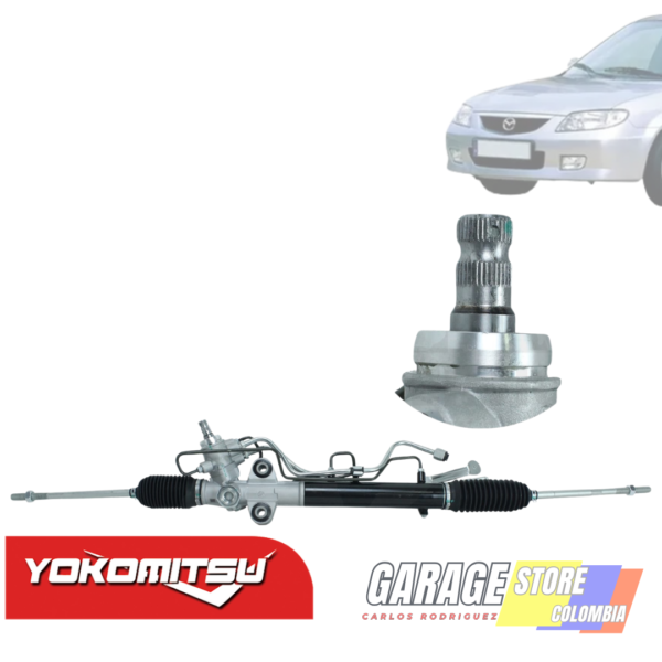 CAJA DIRECCION HIDRAULICA C/AXIALES C/GPOLVO MZ ALLEGRO 1.3L/1.6L (00-08)