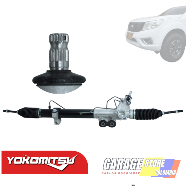 CAJA DIRECCION HIDRAULICA C/AXIALES C/GPOLVO NS FRONTIER NP300 2WD/4WD/RN ALASKAN (15-UP)