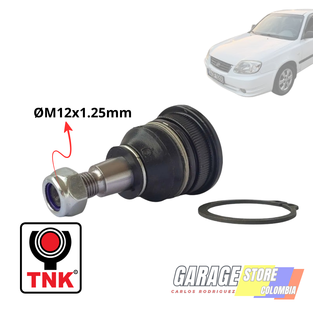RÓTULA INFERIOR DERECHA/IZQUIERDA HYUNDAI ACCENT II VERNA/GYRO/ADMIRE., KIA EKO TAXI (PICANTO) - Imagen 2