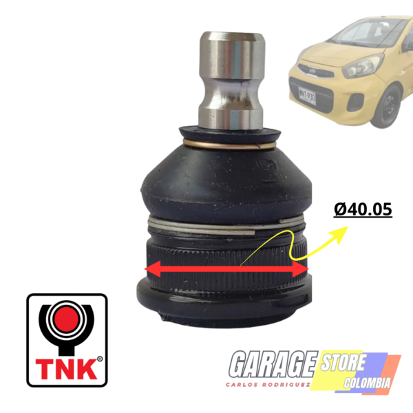 RÓTULA INFERIOR DERECHA/IZQUIERDA HYUNDAI CITY TAXI PLUS (I10), KIA EKO TAXI (PICANTO)/ 04-26