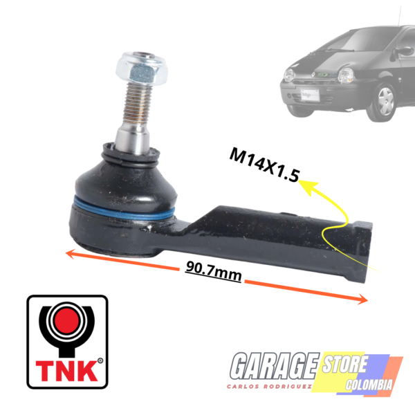 TERMINAL DERECHO RENAULT KANGOO,CLIO II, MEGANE – I, SCENIC – I, SYMBOL I y II, TWINGO, NISSAN MICRA ,CLIO III