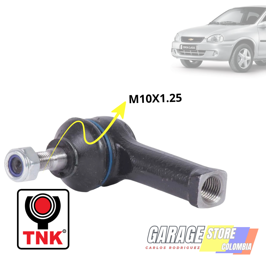 TERMINAL DERECHO/IZQUIERDO CHEVROLET CORSA 1.4, OPEL CORSA C (1983-2006) - Imagen 2