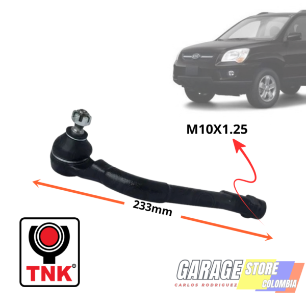 TERMINAL DERECHO HYUNDAI SONATA – , KIA,TUCSON II (IX35),CARENS –,SPORTAGE