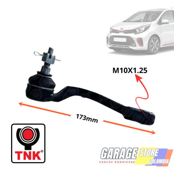 TERMINALES IZQUIERDO KIA PICANTO MORNING JA (TERCERA GENERACION) – ALL NEW, TAXI PICANTO ALL NEW