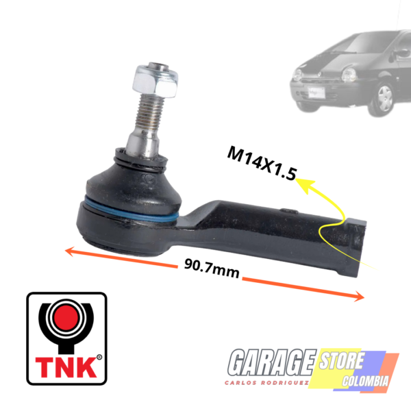 TERMINALES IZQUIERDO RENAULT KANGOO,CLIO II, MEGANE – I, SCENIC – I, SYMBOL I y II, TWINGO, NISSAN MICRA