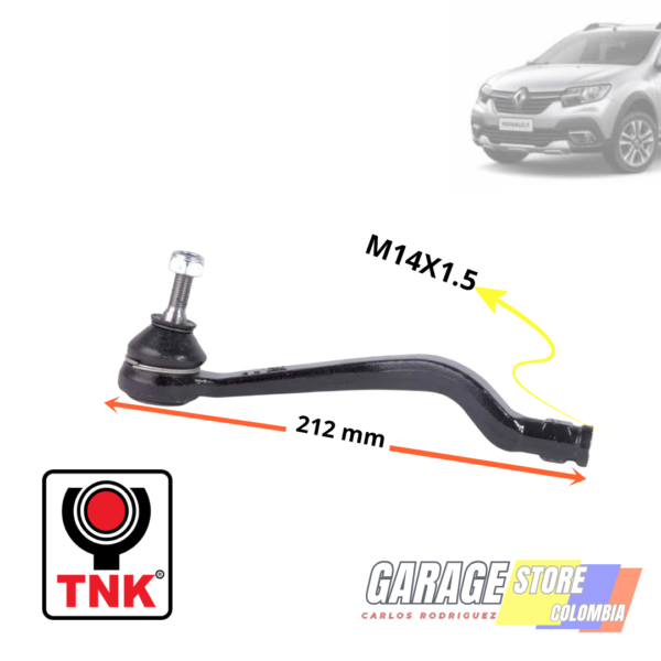 Terminal Corto Dir. Izq. Renault Logan /sandero Stepway 10-26