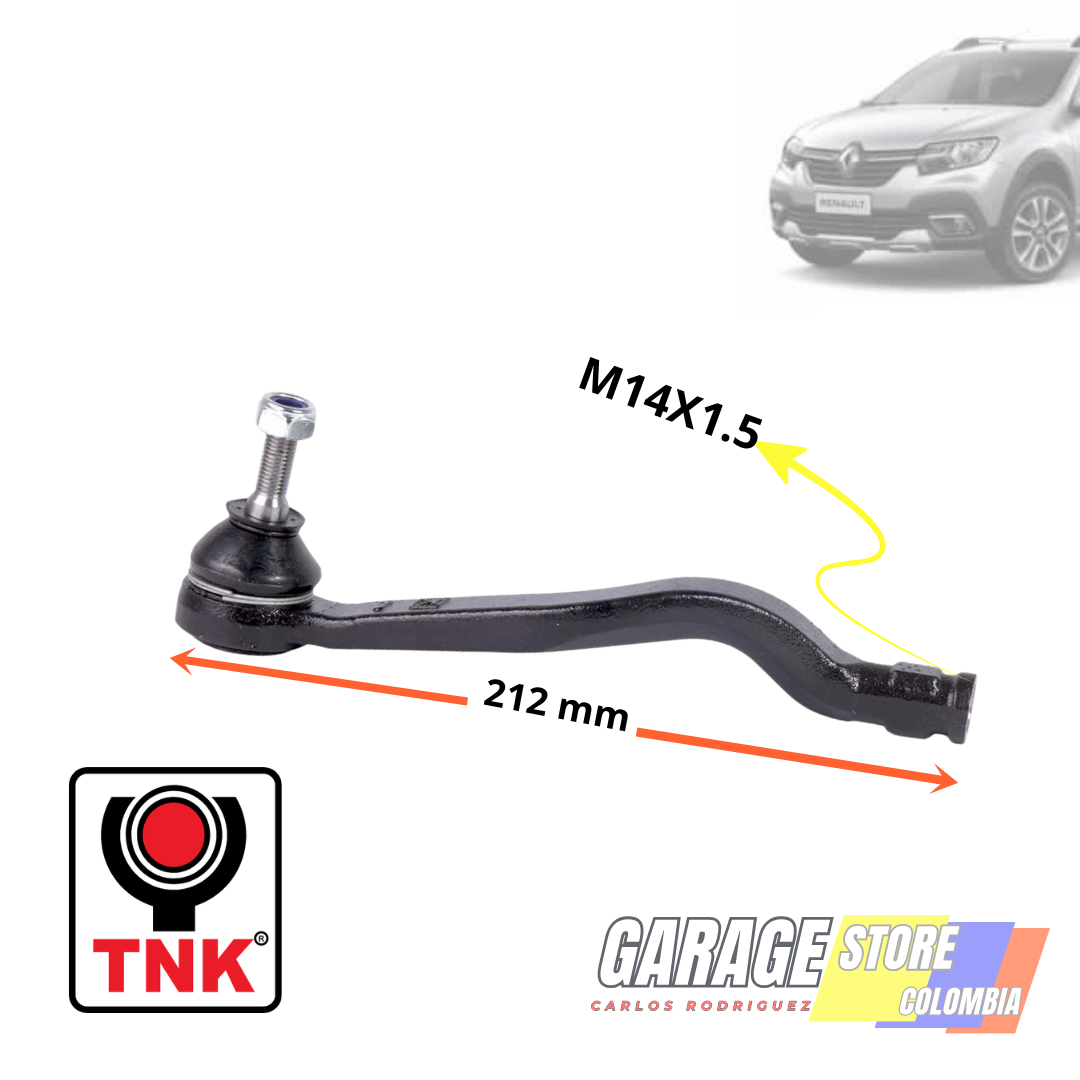 Terminal Corto Dir. Derecho. Renault Logan /sandero Stepway 10-26